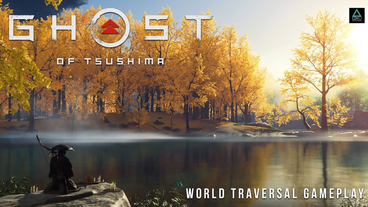 Ghost of Tsushima: World Traversal Gameplay