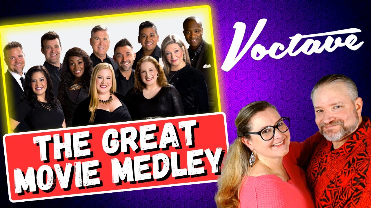 First Time Reaction to "The Great Movie Medley" by Voctave