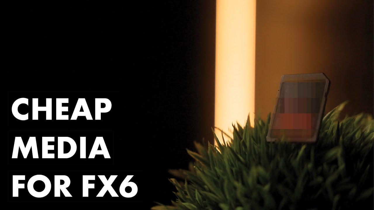 Недорогие носители информации для SONY FX6!