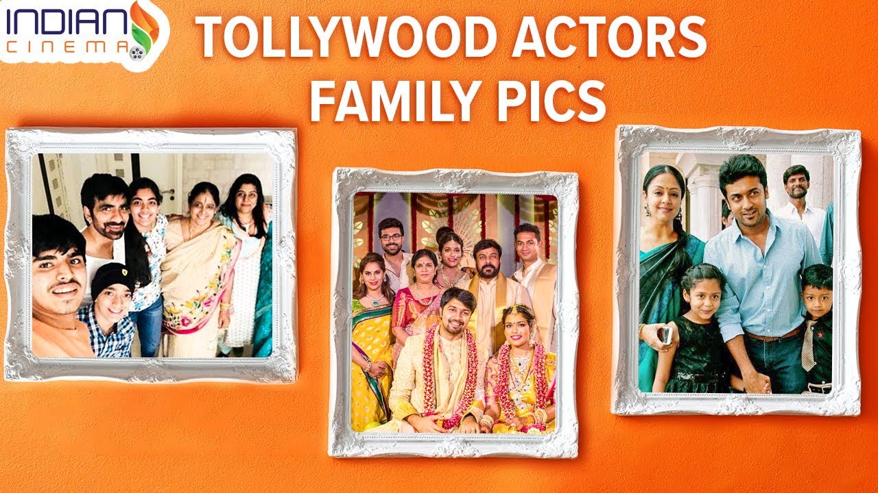 Tollywood Heroes Family Photos | Chiranjeevi | Nagarjuna | Allu Arjun | Mahesh Babu | Indian Cinema
