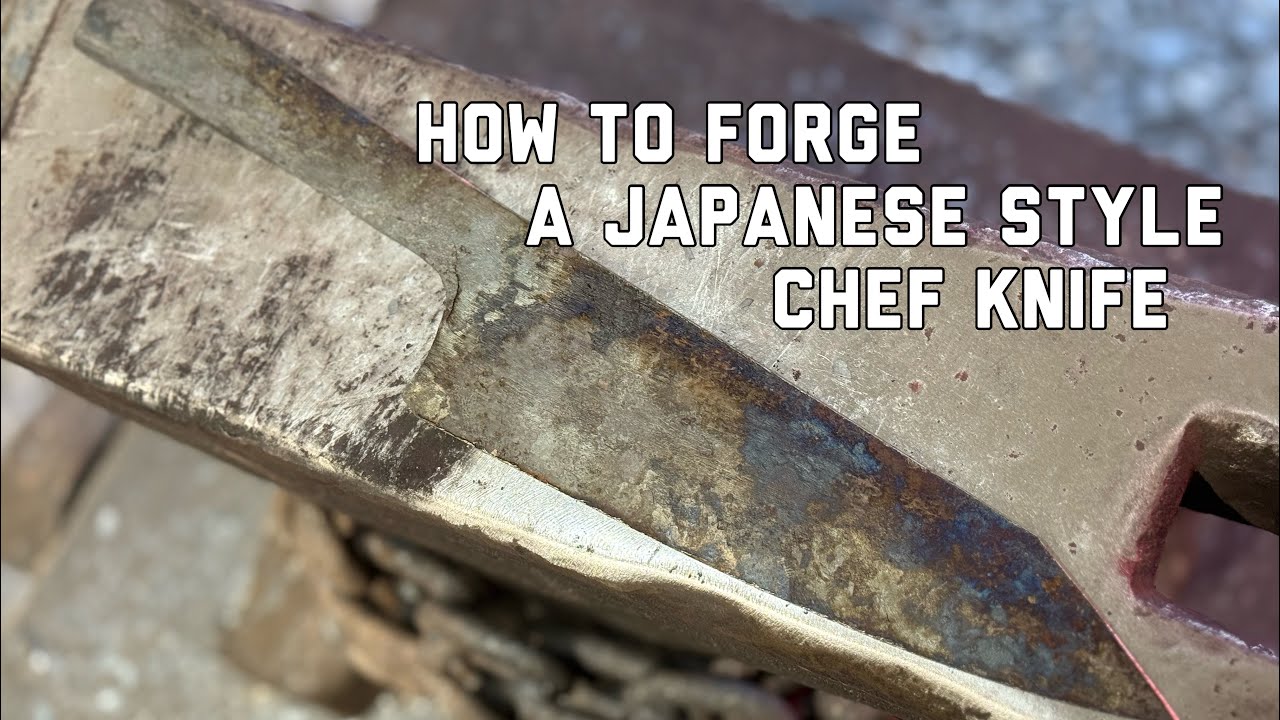 How to forge a Japanese style Chef Knife