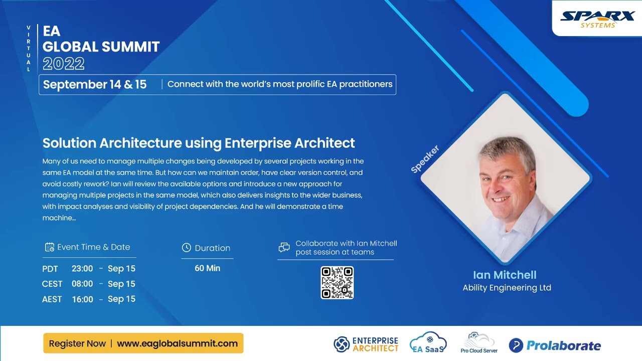 Solution Architecture using Sparx Enterprise Architect