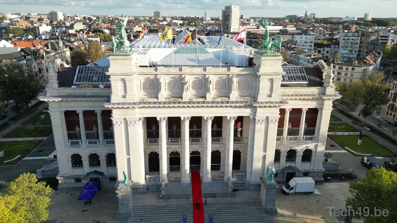 Antwerpen KMSKA - 4K Drone Footage