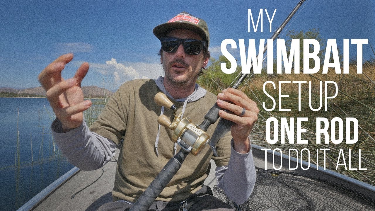 My Swimbait Setup: One Rod to do it ALL!