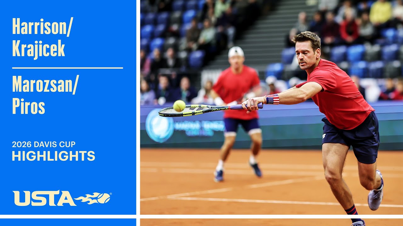 Harrison/Krajicek vs. Marozsan/Piros | 2026 Davis Cup