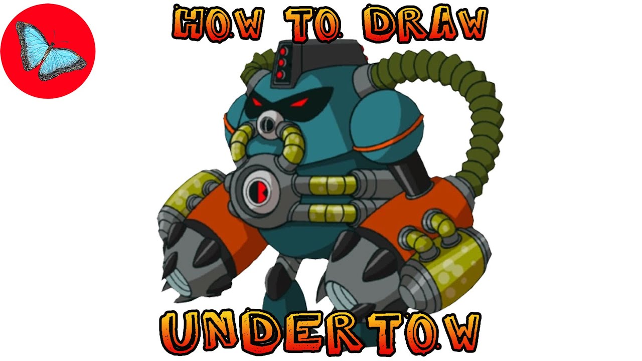 How To Draw Undertow From Ben 10 | Drawing Animals