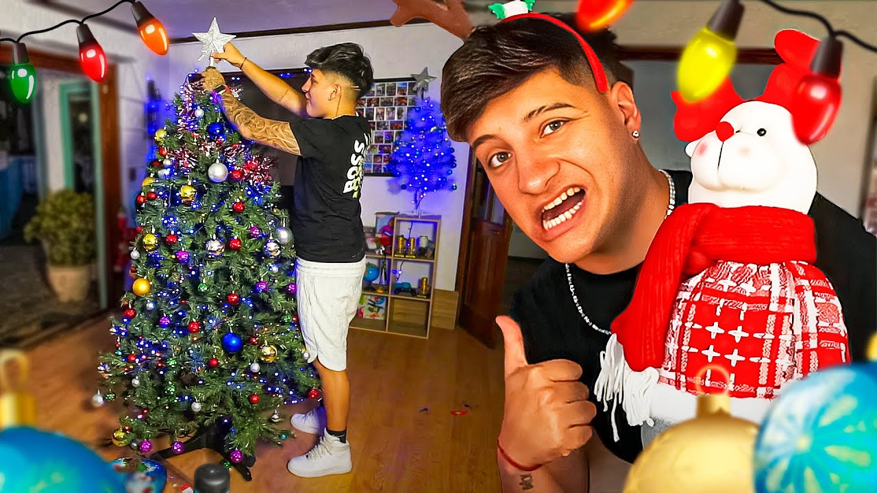 DECORANDO MI CASA!! 🎅🎄| BykingCL