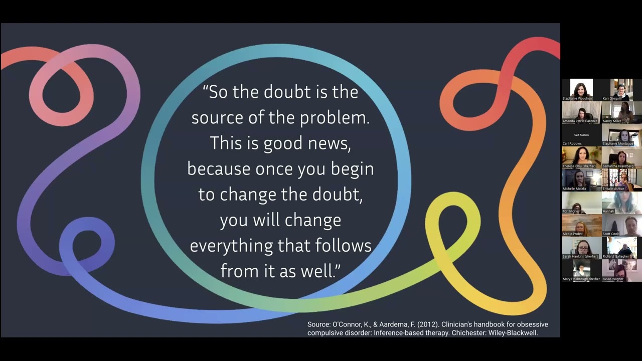 Module 1 of I-CBT: When OCD begins