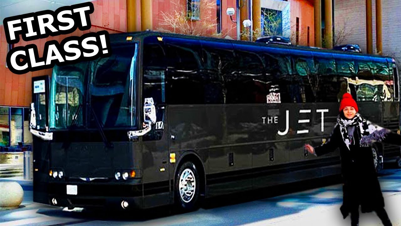 FIRST CLASS on WORLD&rsquo;S MOST LUXURIOUS BUS (The Jet)!