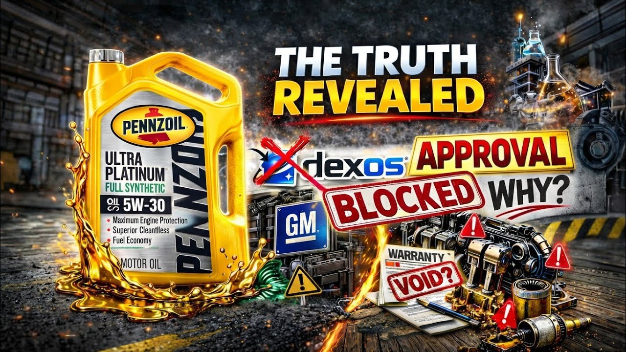 Why Pennzoil Ultra Platinum Doesn't Get Dexos Approval?