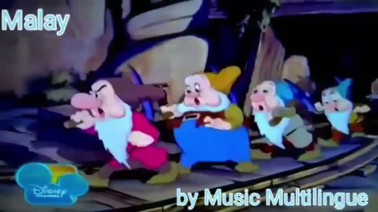 Snow White and The Seven Dwarfs - Heigh Ho (Multilanguage)