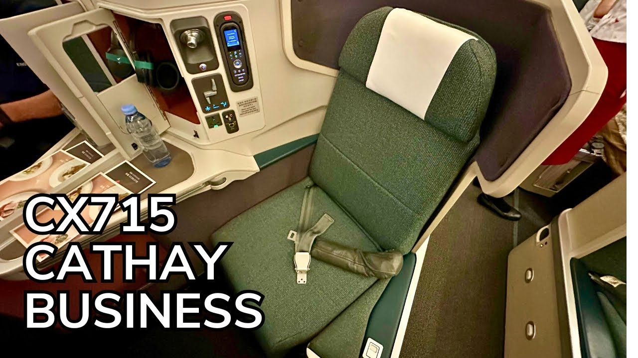CX715 Cathay Pacific Longhaul Business Class A330 Hong Kong to Singapore June 2025 Flight Review