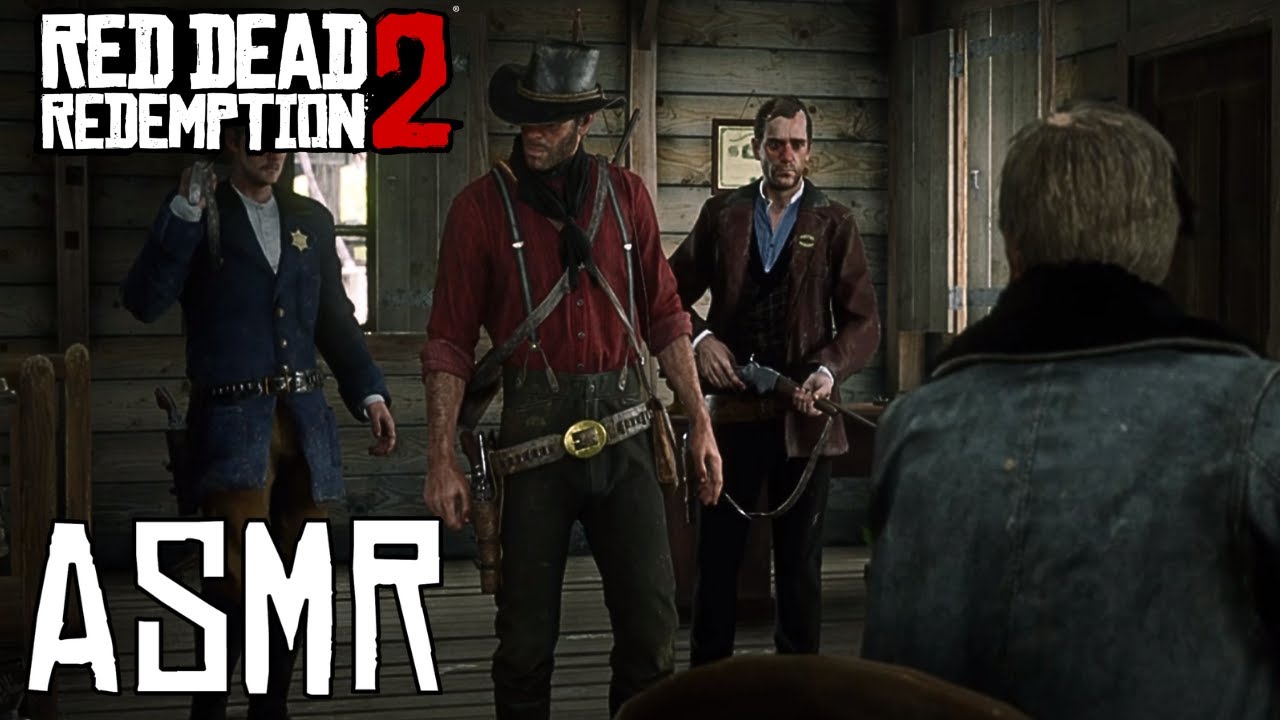 ASMR JOGANDO RED DEAD REDEMPTION 2 - PS4 FAT