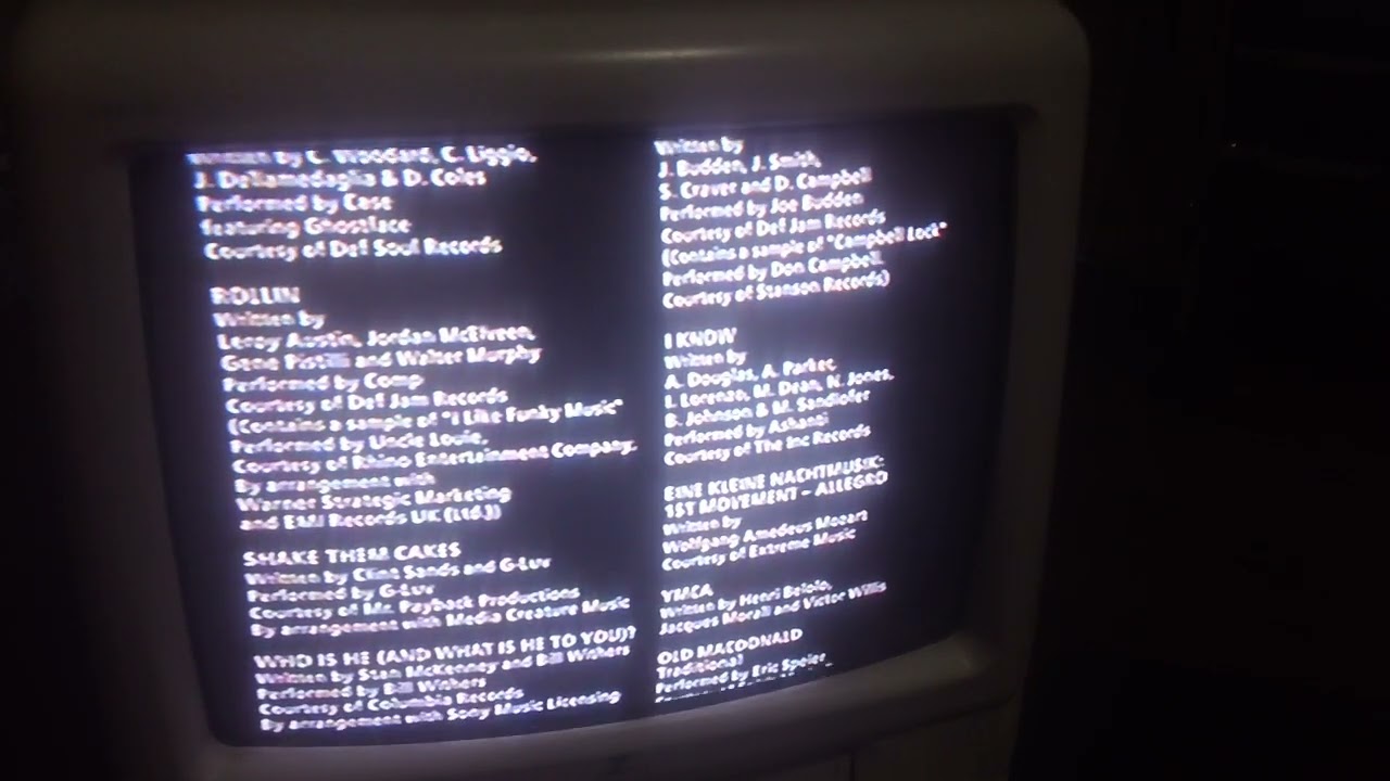 Closing Down To Johnson Family Vacation 2004 VHS