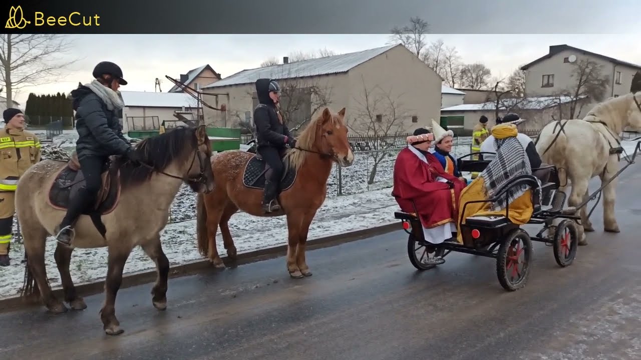Orszak Trzech Króli Złotowo 2022 -  nagranie  Jan Chrzostkowski