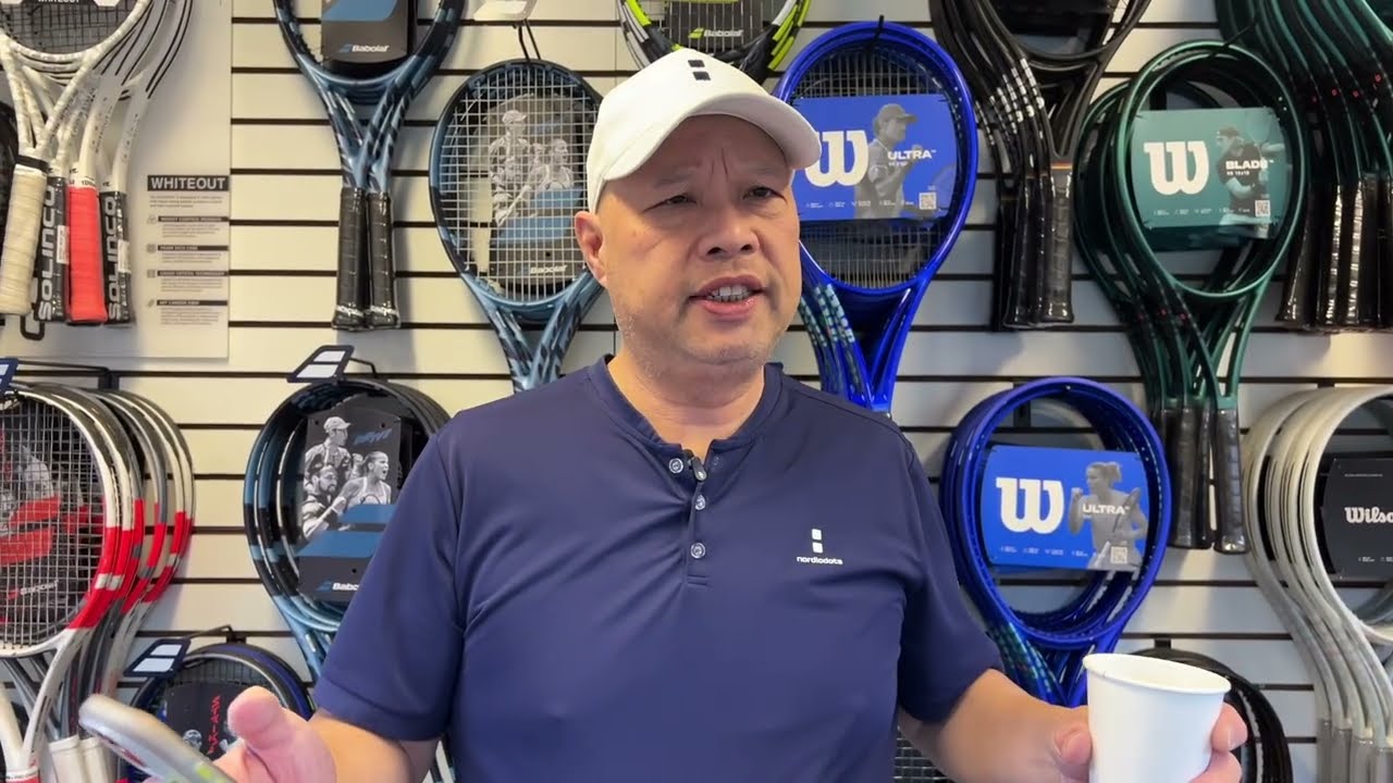 WE FINALLY GET TO REVIEW THE NEW YONEX VCORE 100 TENNIS RACKET