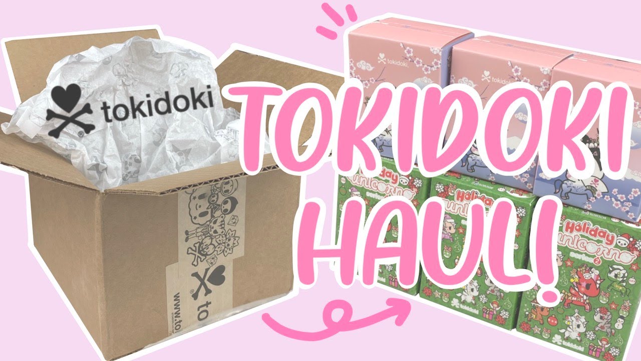🌸 A PACKAGE FROM TOKIDOKI! | Unicorno Blind Boxes ♡