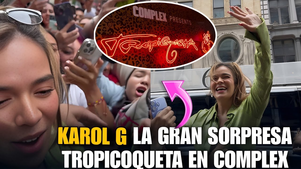 Karol G DESLUMBRA en SoHo, Nueva York: Así promocionó 