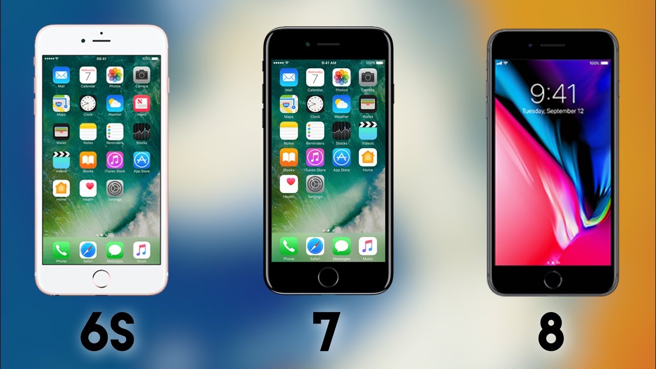 iPhone 6s, 7, and 8 / Not much changed right?