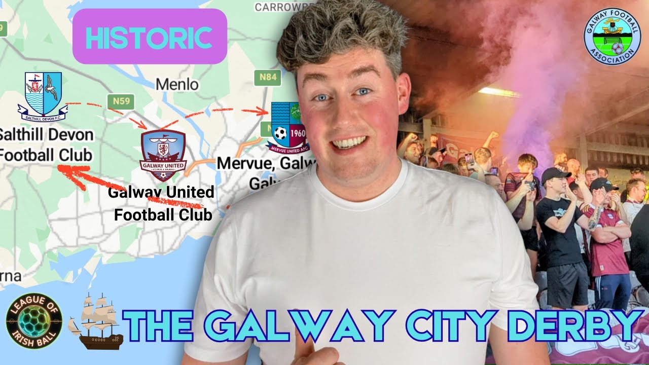 🏴‍☠️ The GALWAY CITY Derby! Salthill Devon v Galway United | Matchday Vlog, Voxpops & Mini Doc