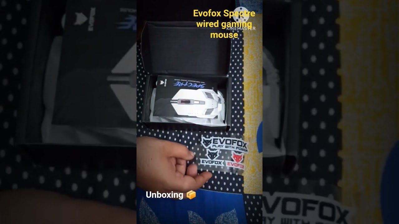 Evofox spectre wired gaming mouse unboxing #gamingmouse #budgetmouse