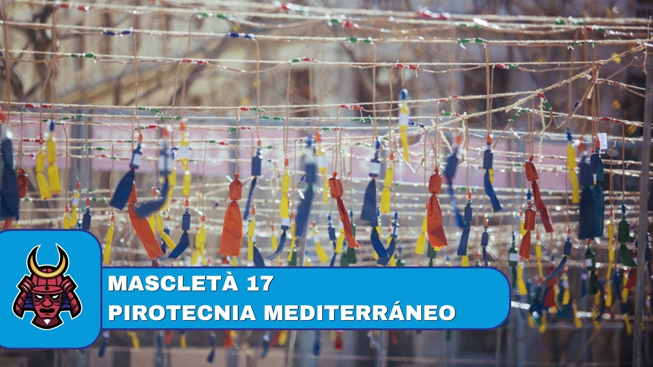 💥 Masclet&aacute; 17 de marzo 2026 | Pirotecnia Mediterr&aacute;neo 🔥 | Fallas 2026 Valencia
