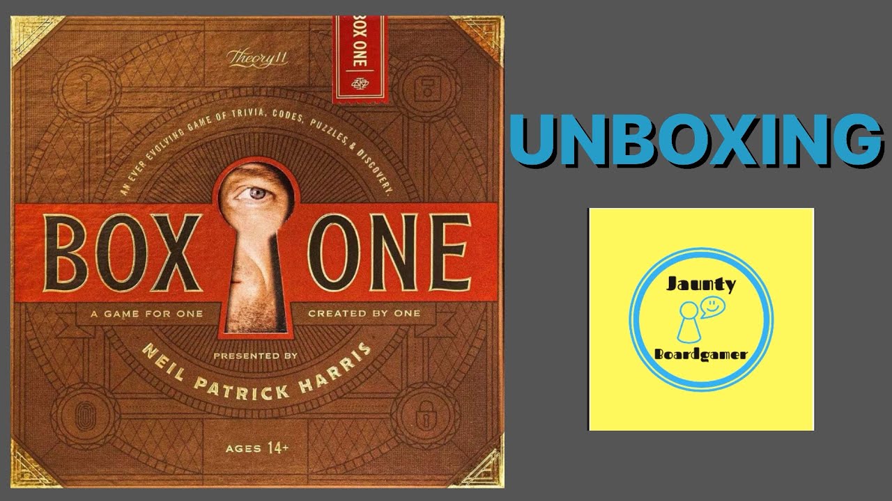 Box One - UNBOXING