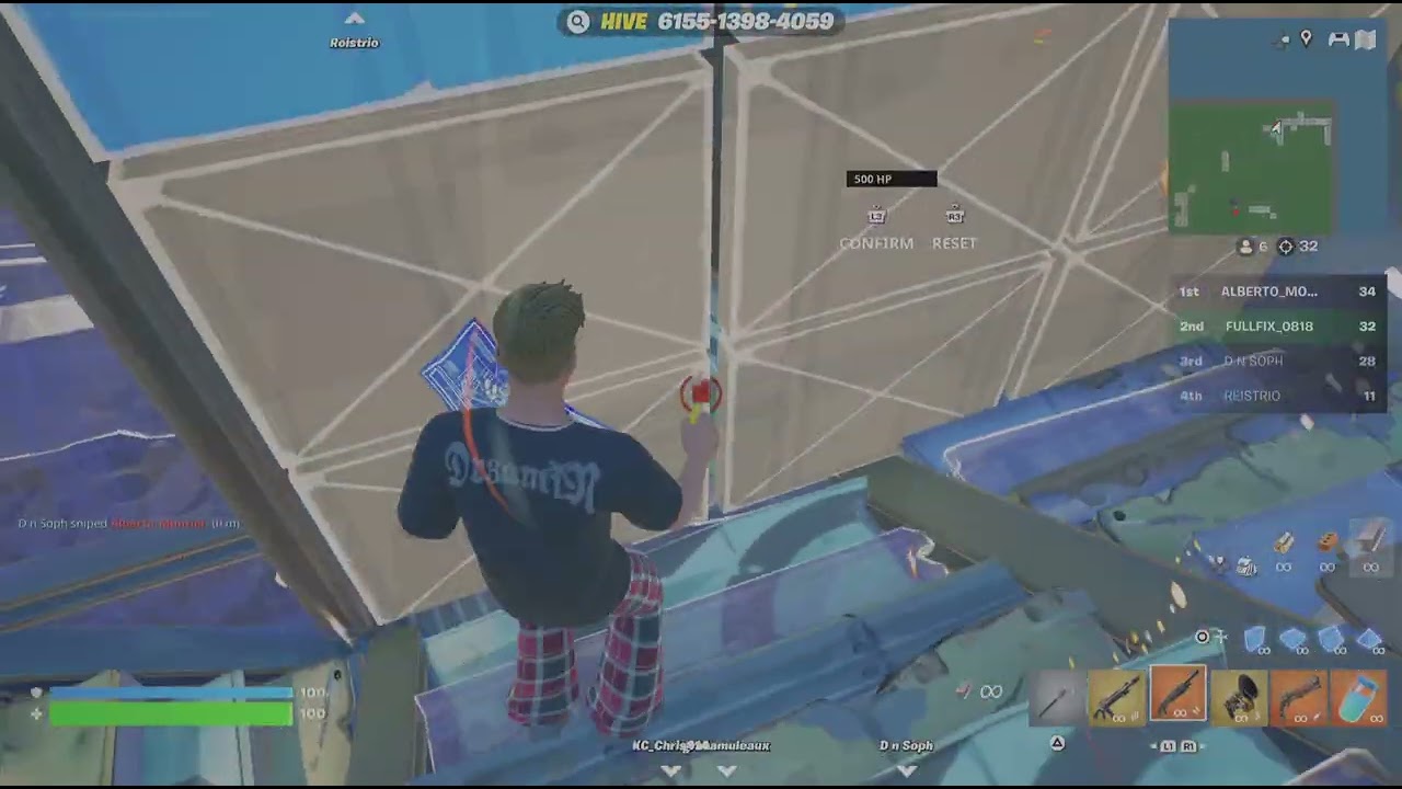 Playing 1v1 with every gun