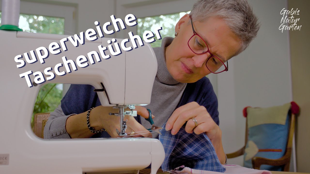 Stofftaschentücher nähen – DIY, Upcycling