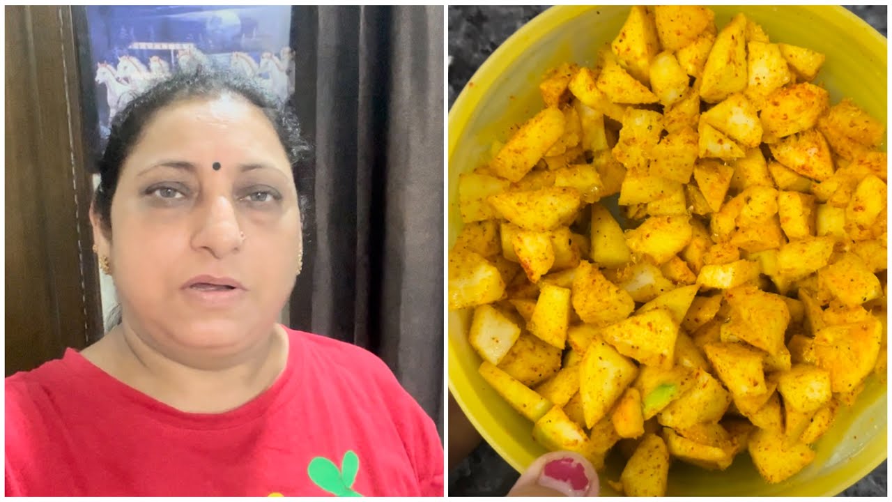 Kachi ambi ka achaar on huge special demand 🥰🥹