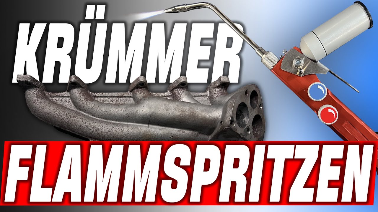 Spezial Reparatur Grauguss Krümmer Flammspritzen Auto Krümmer 