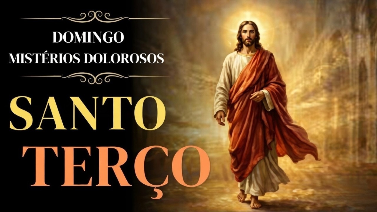 TERÇO DE HOJE  - 01/03/2026 - SEGUNDO DOMINGO DA QUARESMA: MISTÉRIOS DOLOROSOS  #oraçãopoderosa