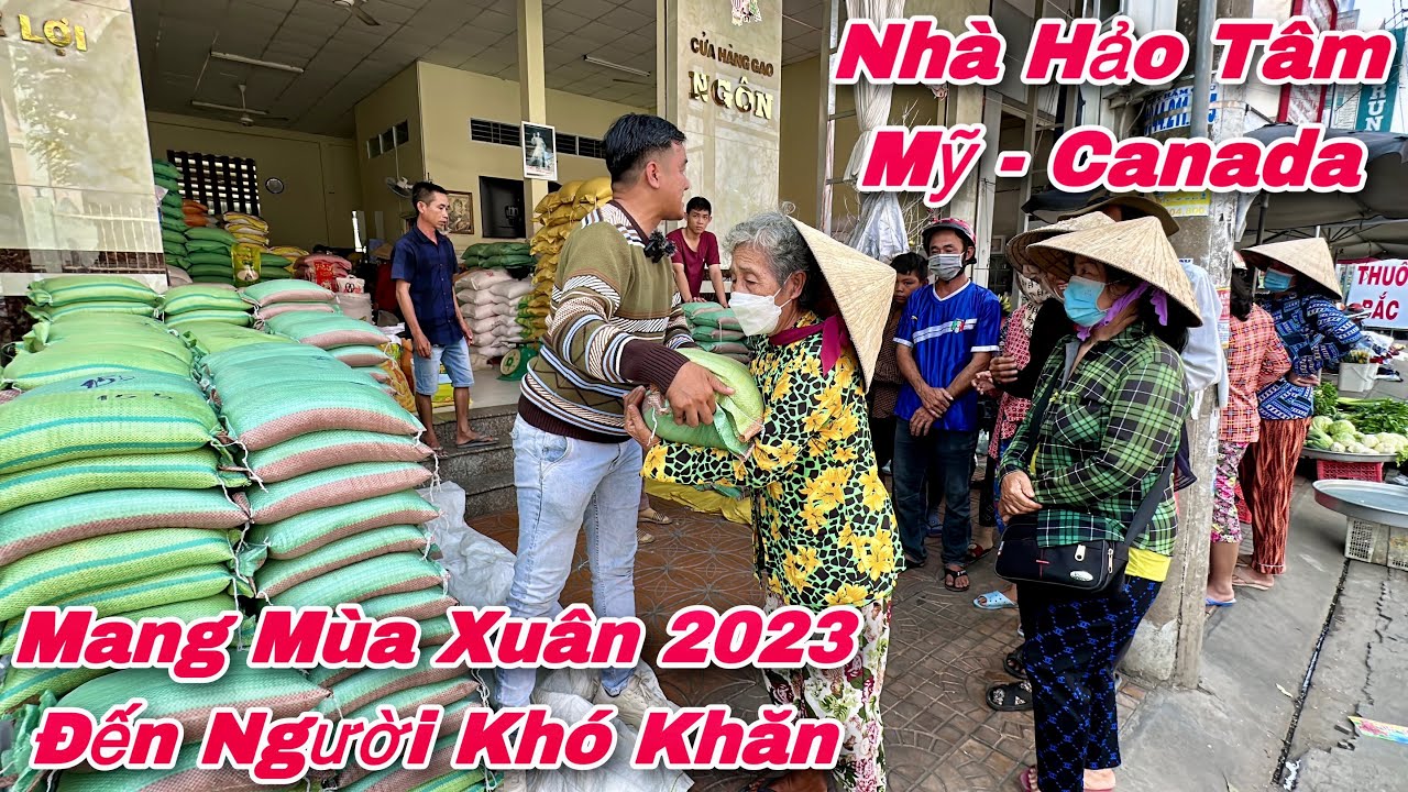 $1700 Đô Mỹ Và Canada Mang Mùa Xuân 2023 Đến Người Khó Khăn Tại Ngã Bảy Hậu Giang | Khương Nhựt Minh