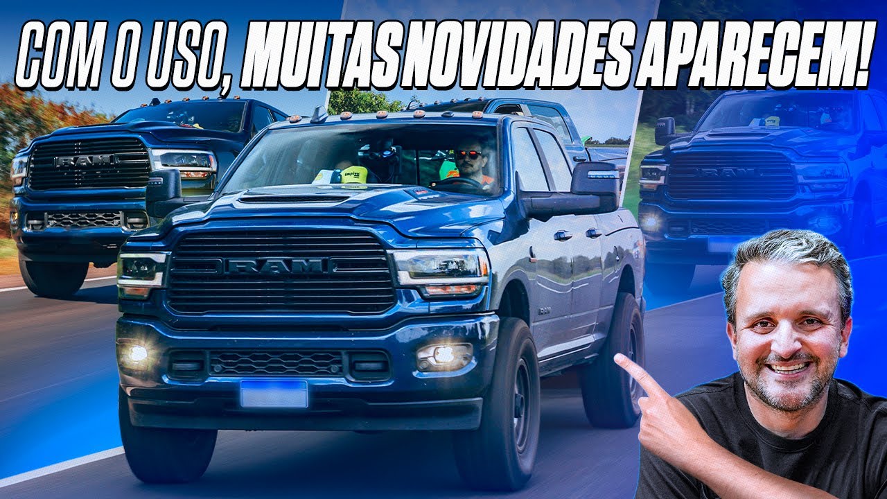 1 ano depois, 24.000km, essa é a real sobre a RAM 2500 Laramie Night Edition!