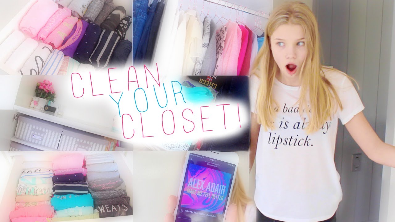 Cleaning My Closet + Organization Tips!