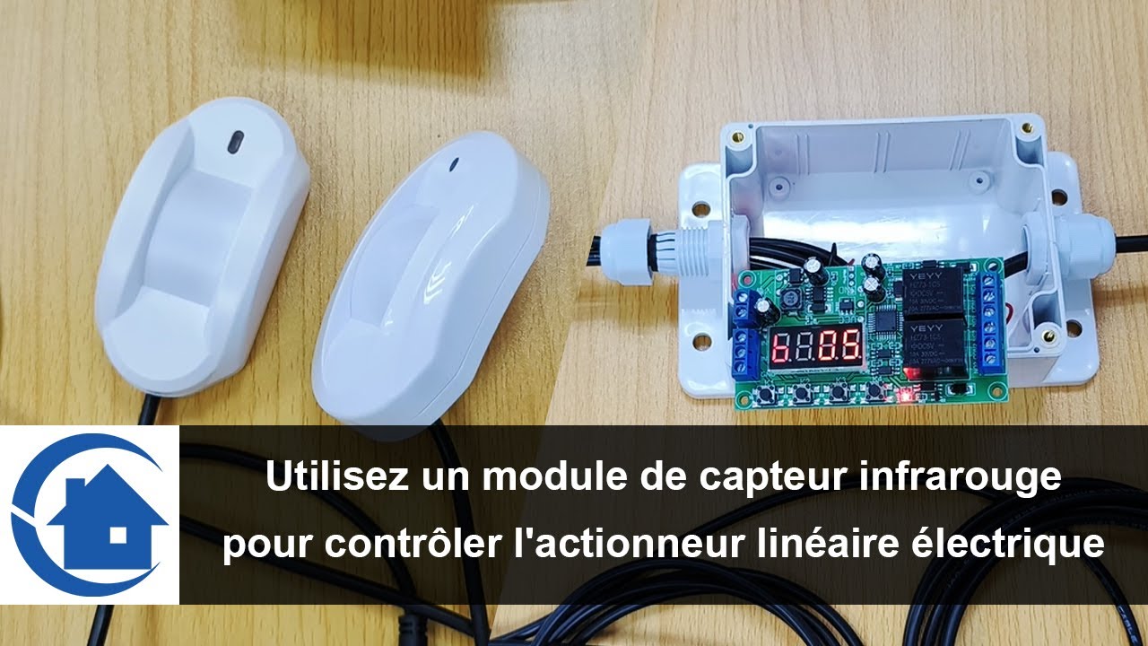 Utilisez un module de capteur infrarouge pour contrôler l'actionneur linéaire électrique