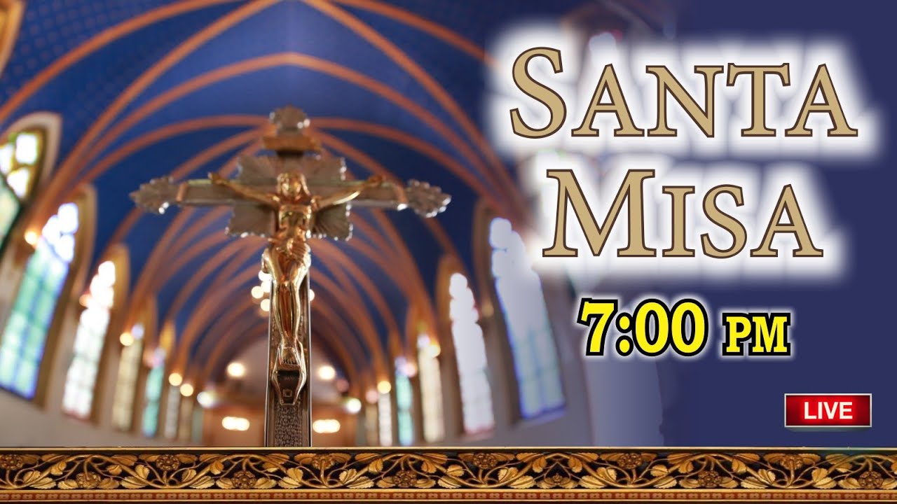 MISA EN VIVO HOY MIÉRCOLES- 18-FEB-26. TODOS LOS DÍAS A LAS 7PM