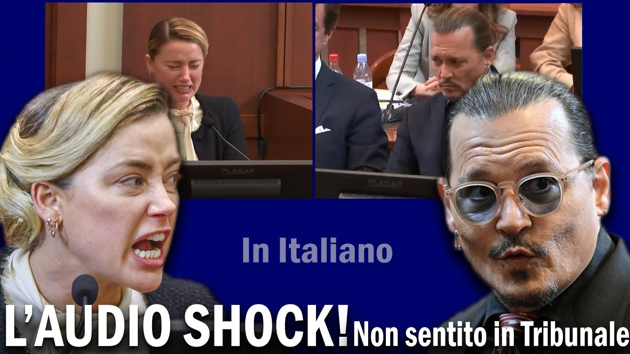 Processo Johnny Depp e Amber Heard - L'audio di ciò che REALMENTE successo in Australia vi lascerà😱