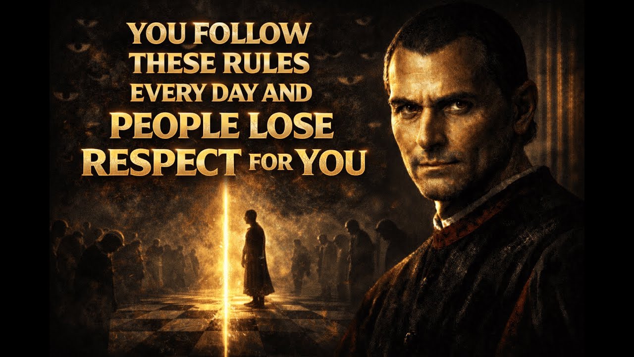 7 Social Rules You Follow That Secretly Destroy Your Respect | Machiavelli
