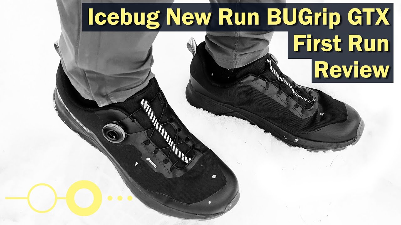 Icebug NewRun BUGrip GTX: обзор первого запуска