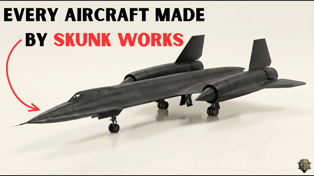 Все секретные самолеты Skunk Works &mdash; полный каталог