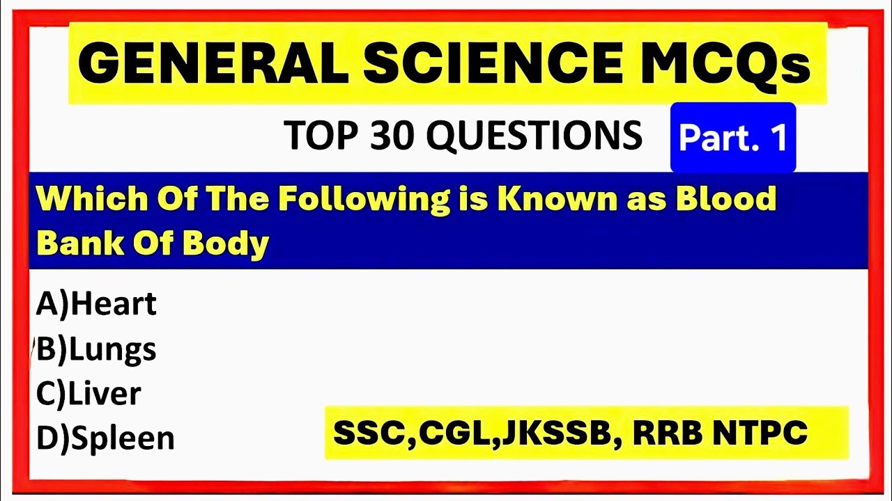 |mcqs on science jkssb| science mcq for competitive exams |#science_mcqs