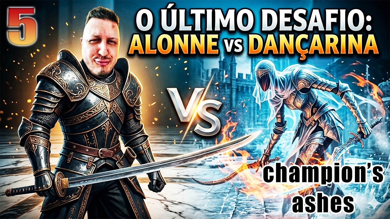 ESPADA INÉDITA ÉPICA, A DANÇARINA MAL CONSEGUIU COMEÇAR SUA DANÇA - DS3 MOD CHAMIPON'S ASHES #5