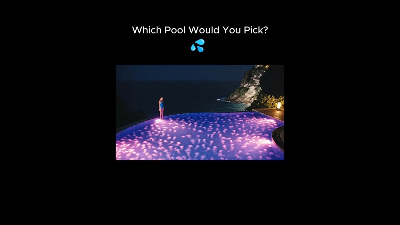 Choose Your Dream Pool 💦 AI ASMR for Relaxation & Deep Sleep 