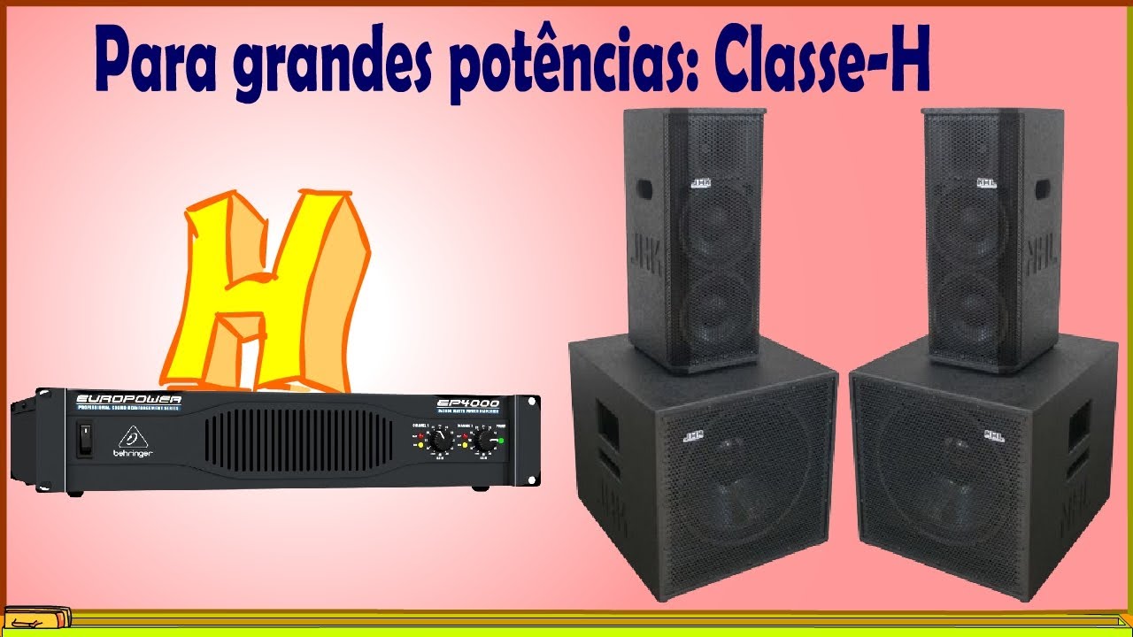 Você conhece o Amplificador Classe-H?