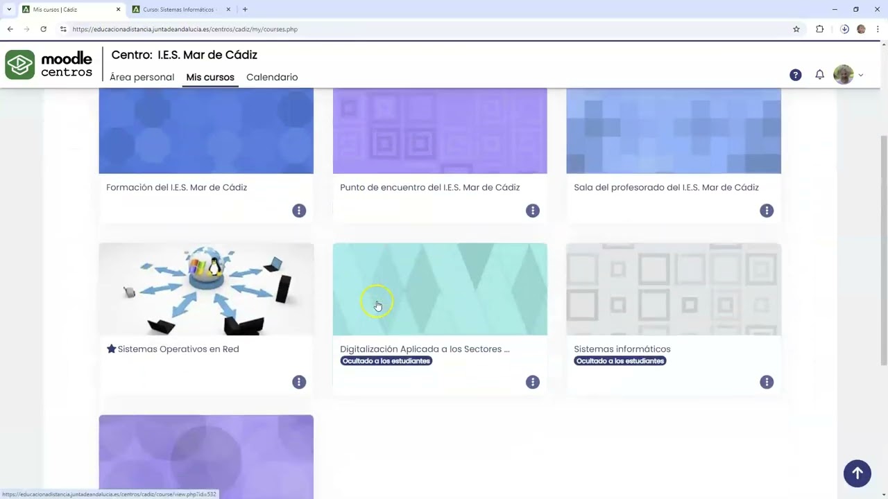 Moodle Centros 2024-2025. Restaurar un curso a partir de una copia de seguridad de un curso anterior