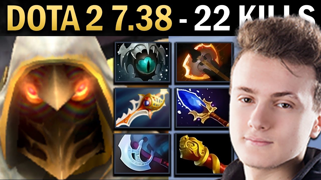 Juggernaut Gameplay Miracle with 22 Kills and Rapier - Dota 7.38