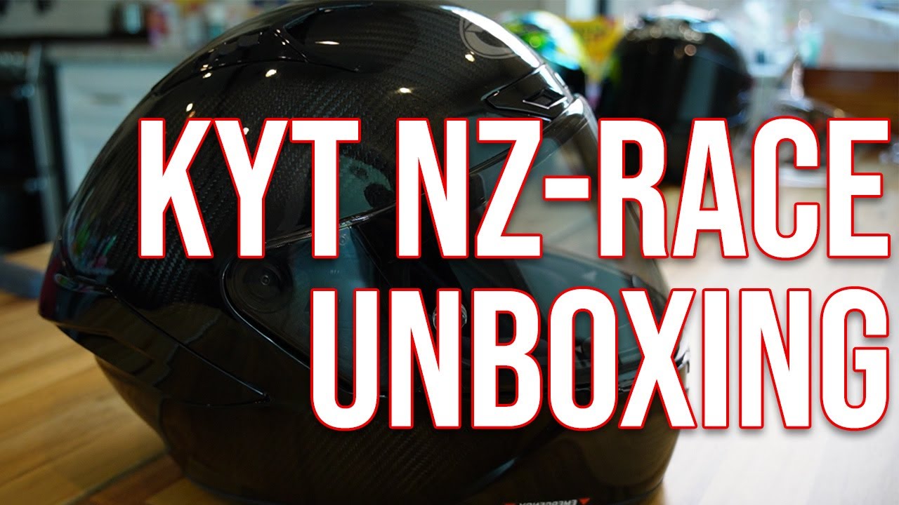 KYT NZ-RACE Carbon Helmet | Unboxing!