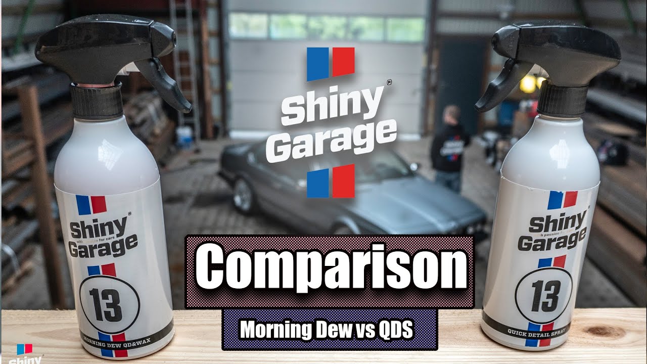 Morning Dew QD&WAX vs Quick Detail Spray #Detailers #Comparison
