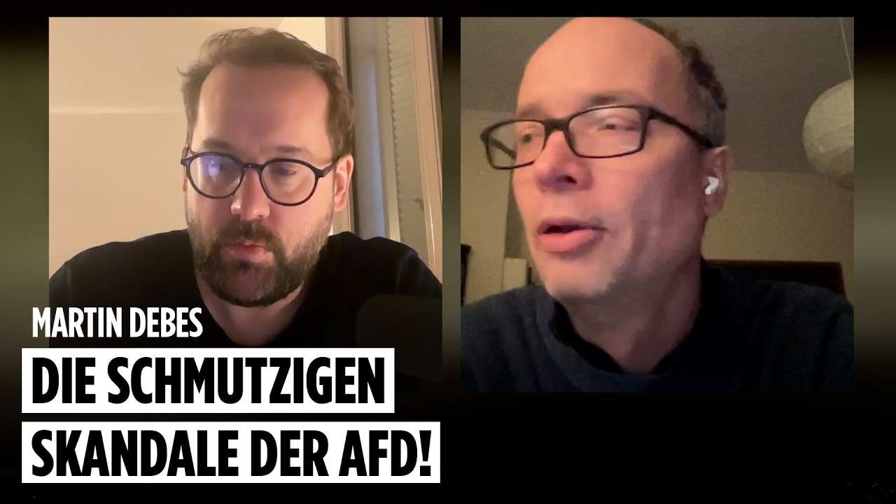 Die schmutzigen Skandale der AfD. Mit Martin Debes